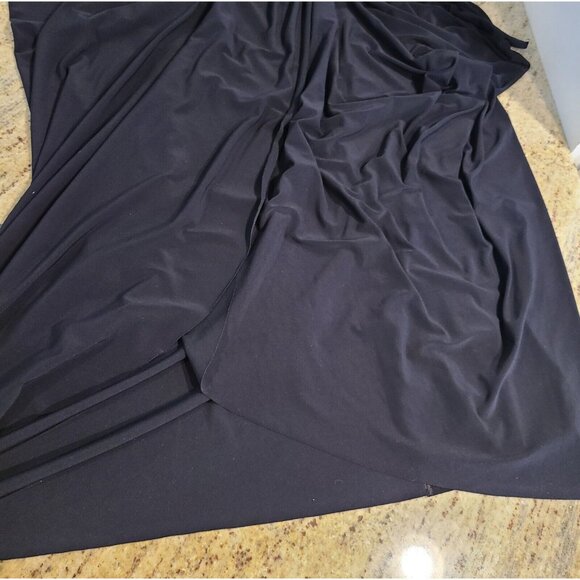 Magicsuit Plus Size 3X  BLACK Draped Swim Cover up Dress - Picture 7 of 11